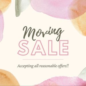 Moving Sale!!!
